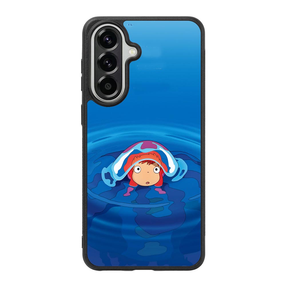 Ponyo on the Cliff Little Goldfish Miyazaki Hayao Samsung Galaxy A57 Case BC1768