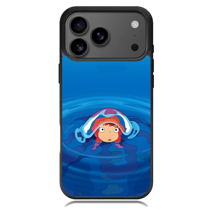 Ponyo on the Cliff Little Goldfish Miyazaki Hayao iPhone 17 Pro Case BC1768