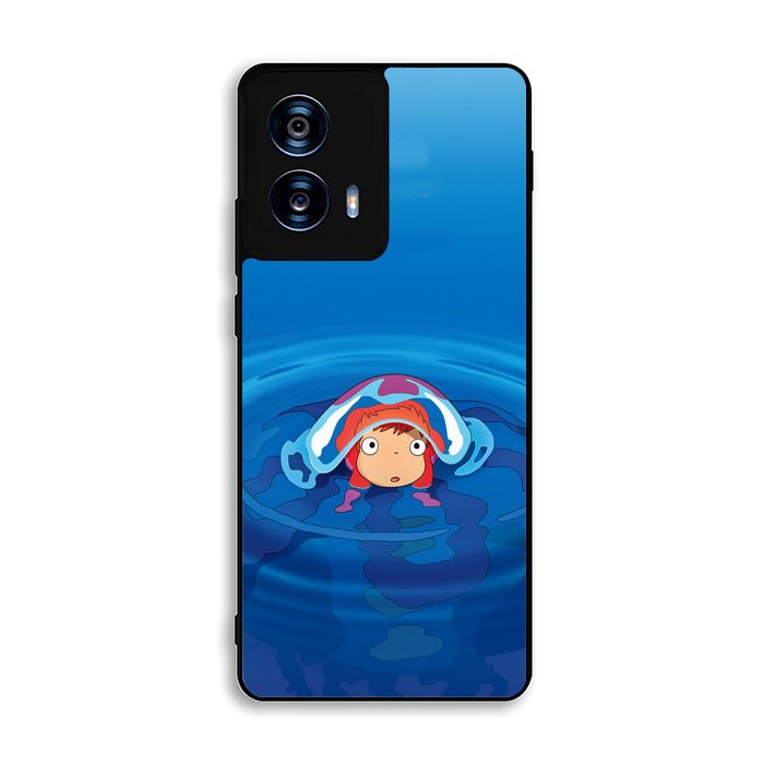 Ponyo on the Cliff Little Goldfish Miyazaki Hayao Motorola Moto G Power 5G 2024 Case BC1768