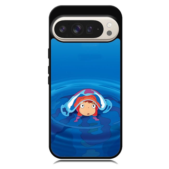 Ponyo on the Cliff Little Goldfish Miyazaki Hayao Google Pixel 10 | Google Pixel 10 Pro Case BC1768