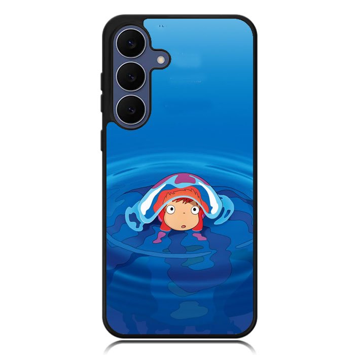 Ponyo on the Cliff Little Goldfish Miyazaki Hayao Samsung Galaxy S25 FE Case BC1768