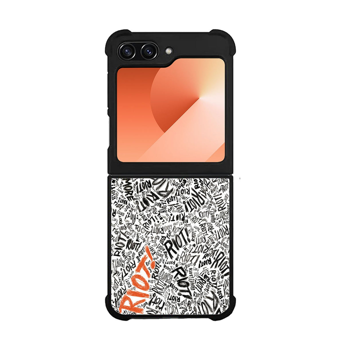 Paramore Riot Quote Black White Case Samsung Galaxy Z Flip 6 5G BC1769