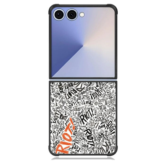 Paramore Riot Quote Black White Samsung Galaxy Z Flip 7 Case BC1769