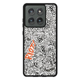 Paramore Riot Quote Black White Case Motorola Moto Edge 2025 BC1769