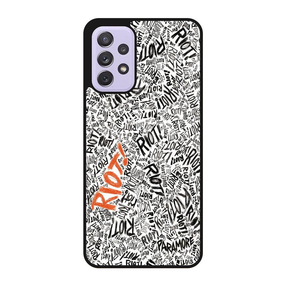 Paramore Riot Quote Black White Samsung Galaxy A23 5G Case BC1769