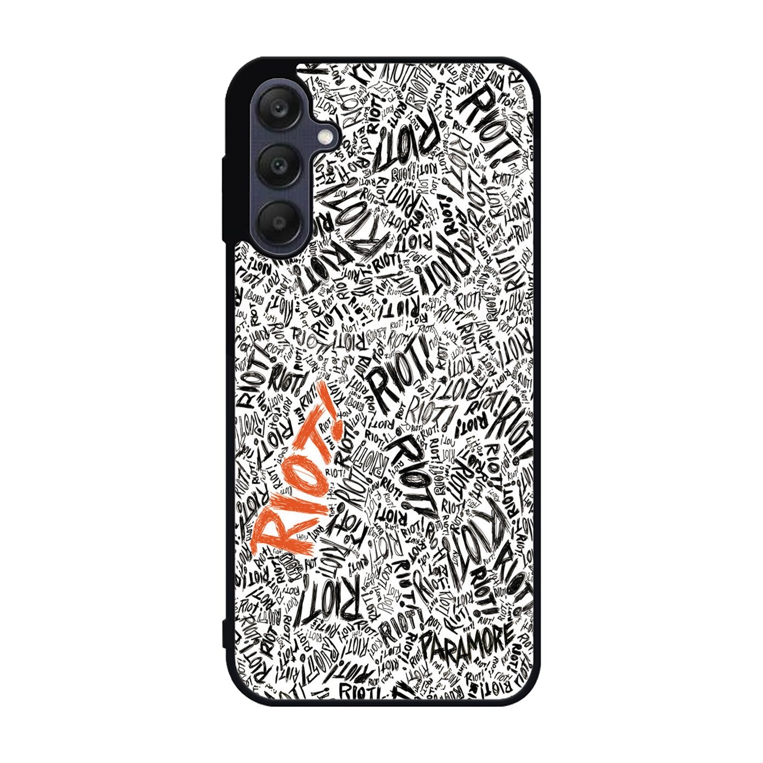 Paramore Riot Quote Black White Samsung Galaxy A25 5G Case BC1769