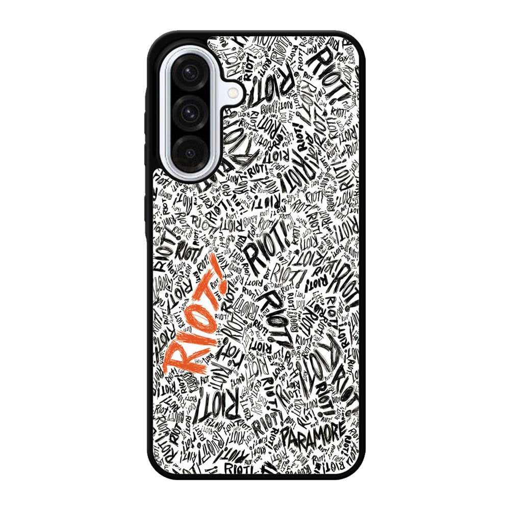 Paramore Riot Quote Black White Samsung Galaxy A56 Case BC1769