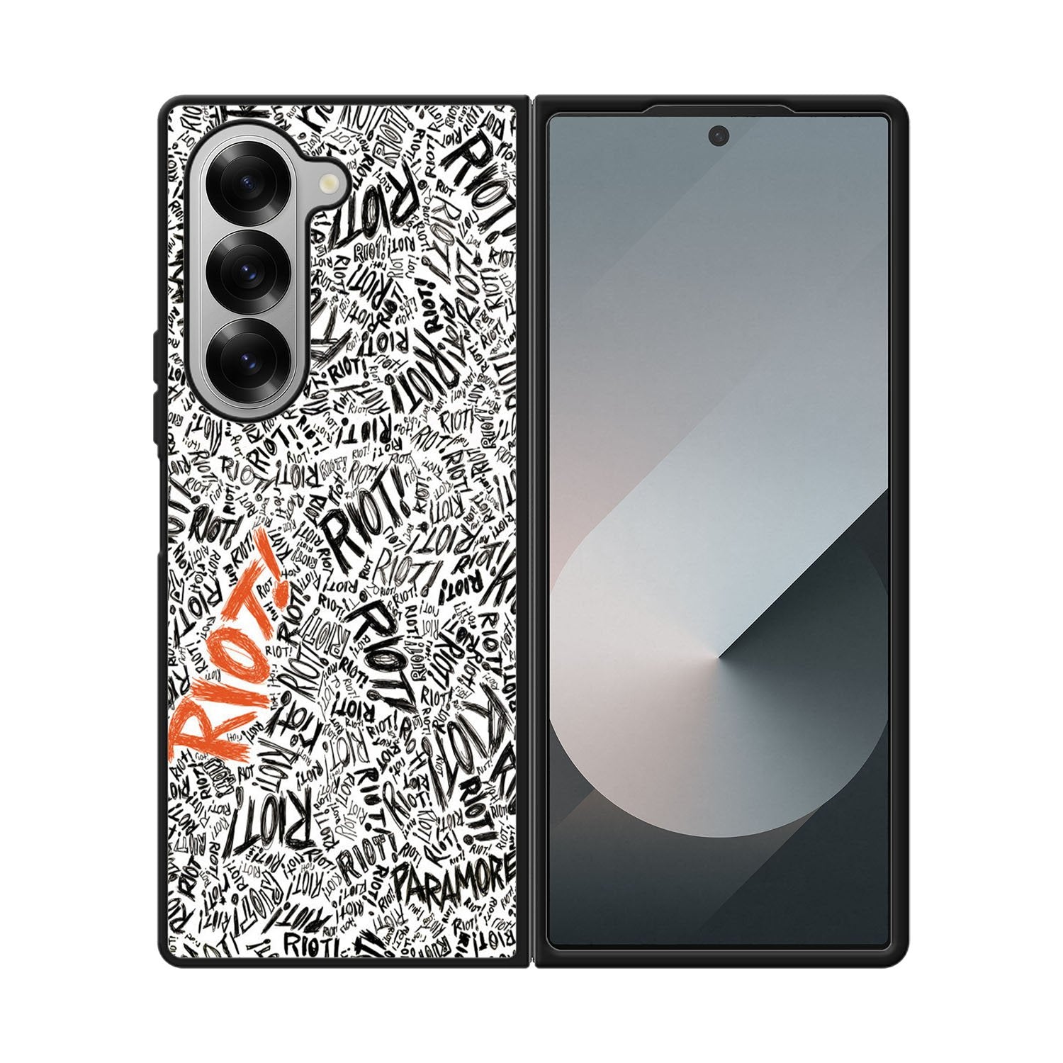 Paramore Riot Quote Black White Case Samsung Galaxy Z Fold 6 5G BC1769