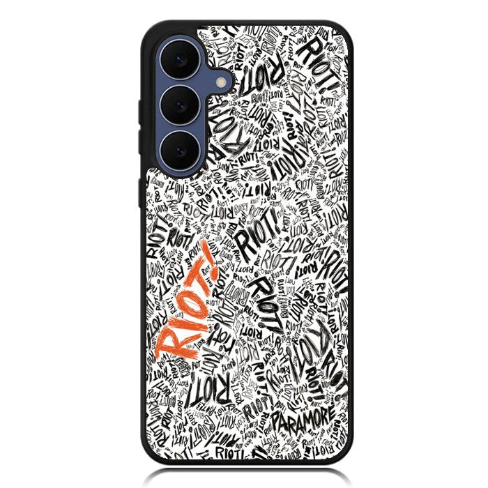 Paramore Riot Quote Black White Samsung Galaxy S25 FE Case BC1769