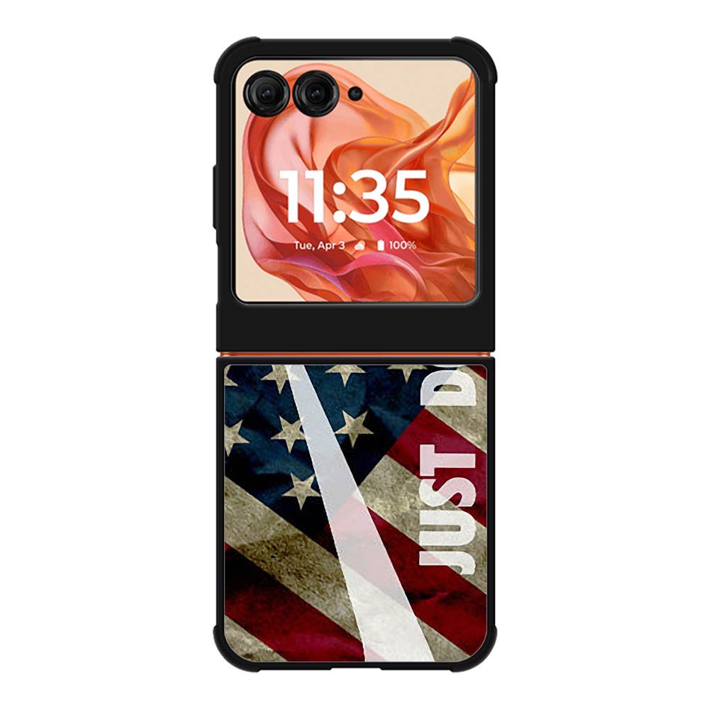 Just Do US Flag Motorola Moto Razr 2025/2024 , Moto Razr 60/50 Case BC1771