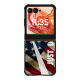 Just Do US Flag Motorola Moto Razr 2025/2024 , Moto Razr 60/50 Case BC1771