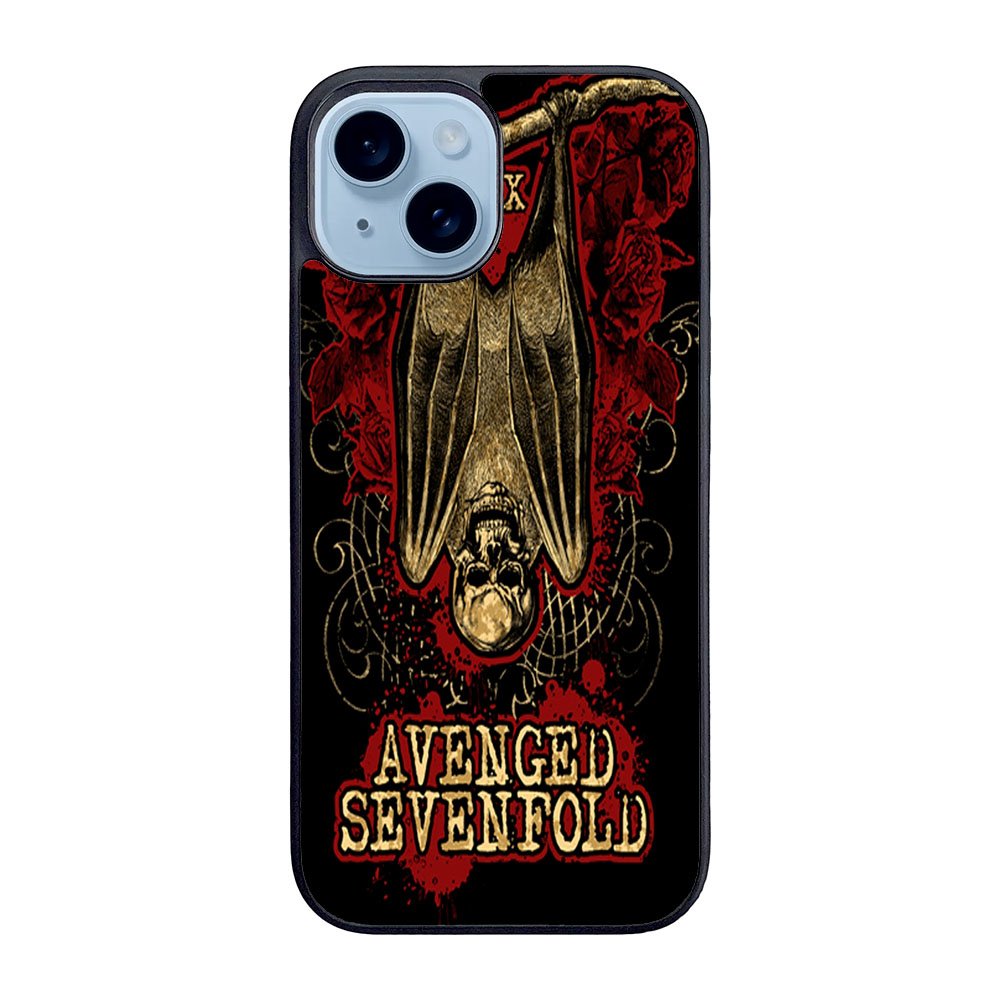 Avenged Sevenfold A7X Deathbat Logo Case iPhone 15 BC1772