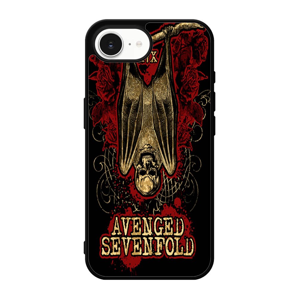 Avenged Sevenfold A7X Deathbat Logo iPhone 16e Case BC1772
