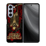 Avenged Sevenfold A7X Deathbat Logo Case Samsung Galaxy z Fold 5 5G BC1772