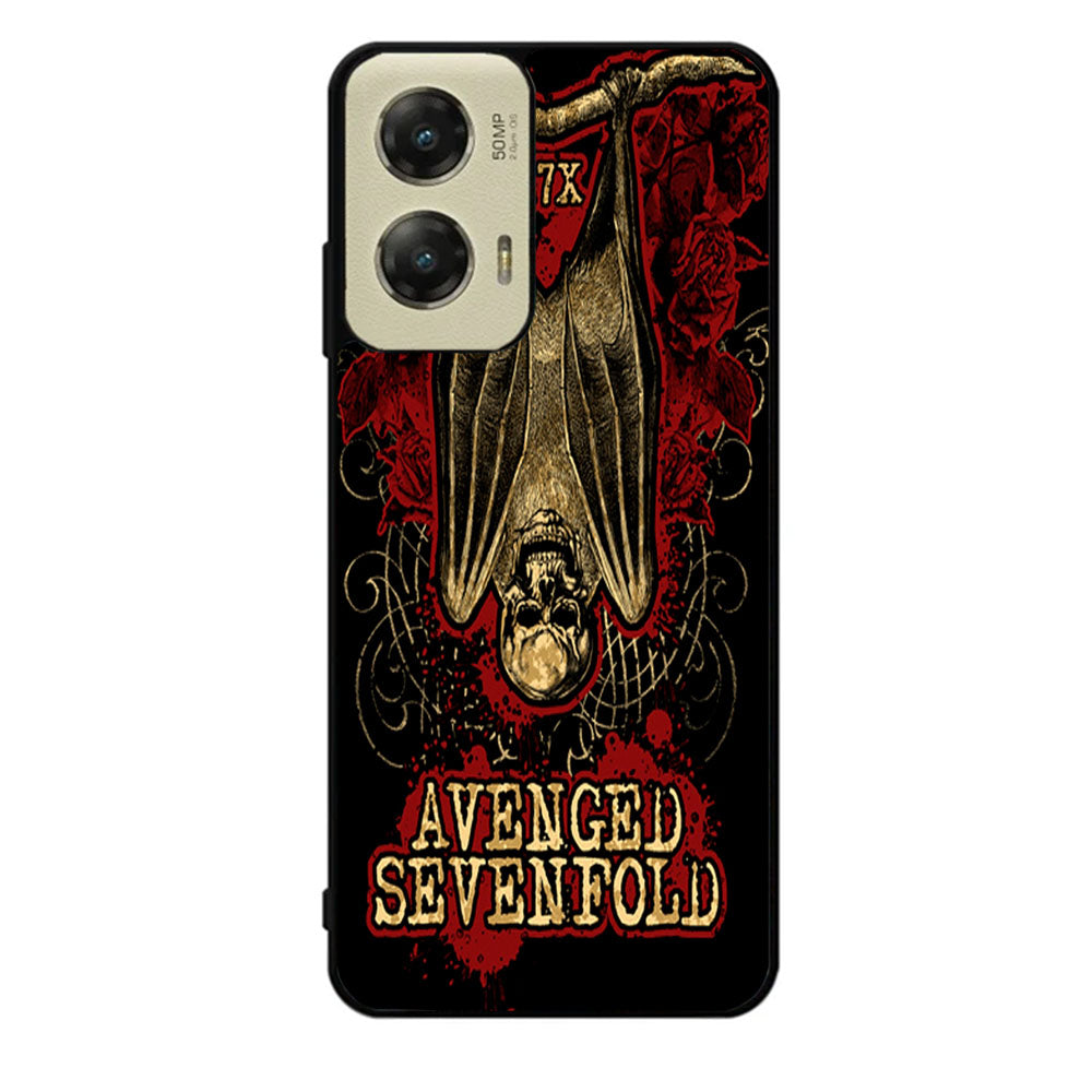 Avenged Sevenfold A7X Deathbat Logo Case Motorola Moto G Stylus 2024 5G BC1772
