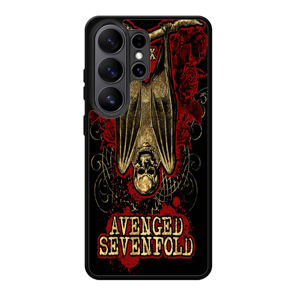 Avenged Sevenfold A7X Deathbat Logo Samsung Galaxy S26 Ultra Case BC1772