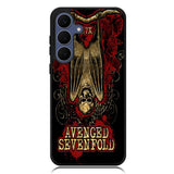 Avenged Sevenfold A7X Deathbat Logo Samsung Galaxy S25 FE Case BC1772
