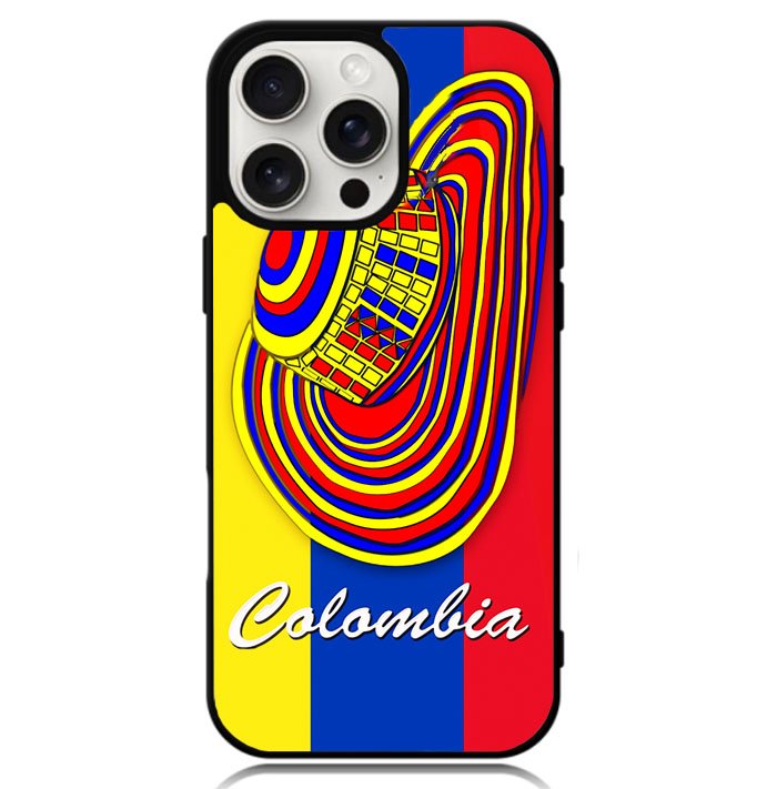 Colombia Colombian Flag Case iPhone 16 Pro BC1775