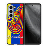 Colombia Colombian Flag Case Samsung Galaxy z Fold 5 5G BC1775