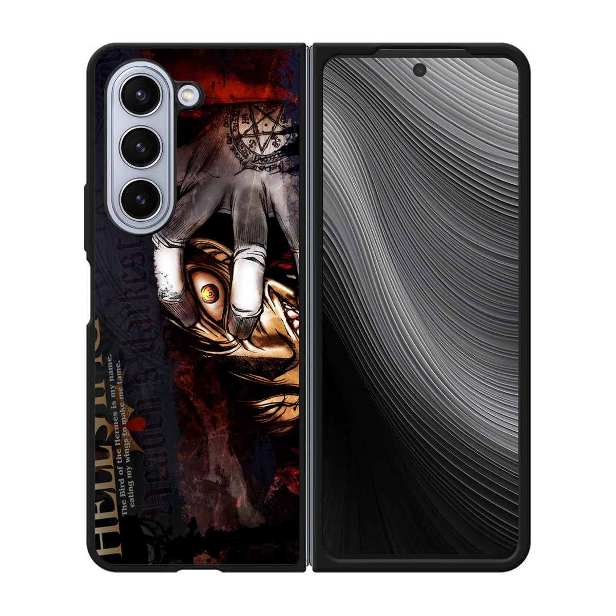 Hellsing Alucard Anime Case Samsung Galaxy z Fold 5 5G BC1780