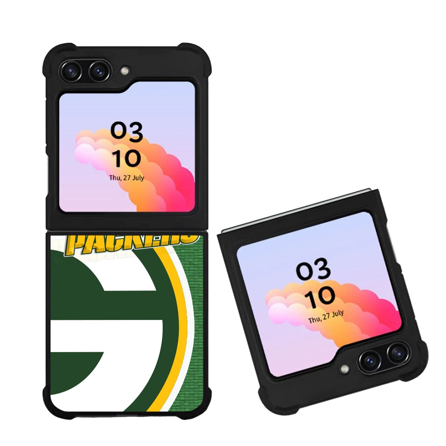 Green Bay Packers NFL Logo Case Samsung Galaxy Z Flip 5 5G BC1782
