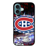Montreal Canadiens-Ice Hockey Team Case iPhone 16 Plus BC1783