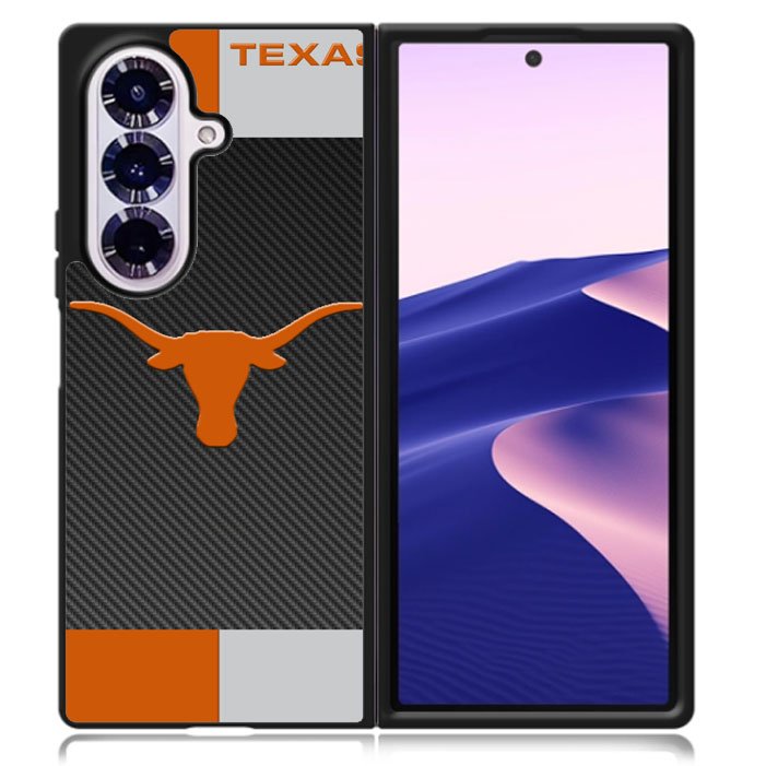 Texas Longhorn NFL Samsung Galaxy Z Fold 7 5G Case BC1786