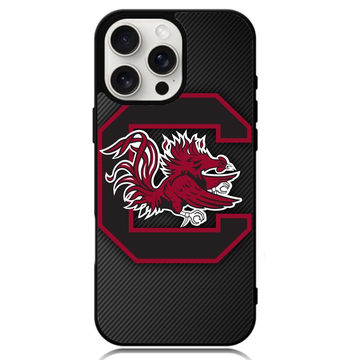 USC University of South Carolina Gamecocks Logo Case iPhone 16 Pro BC1790