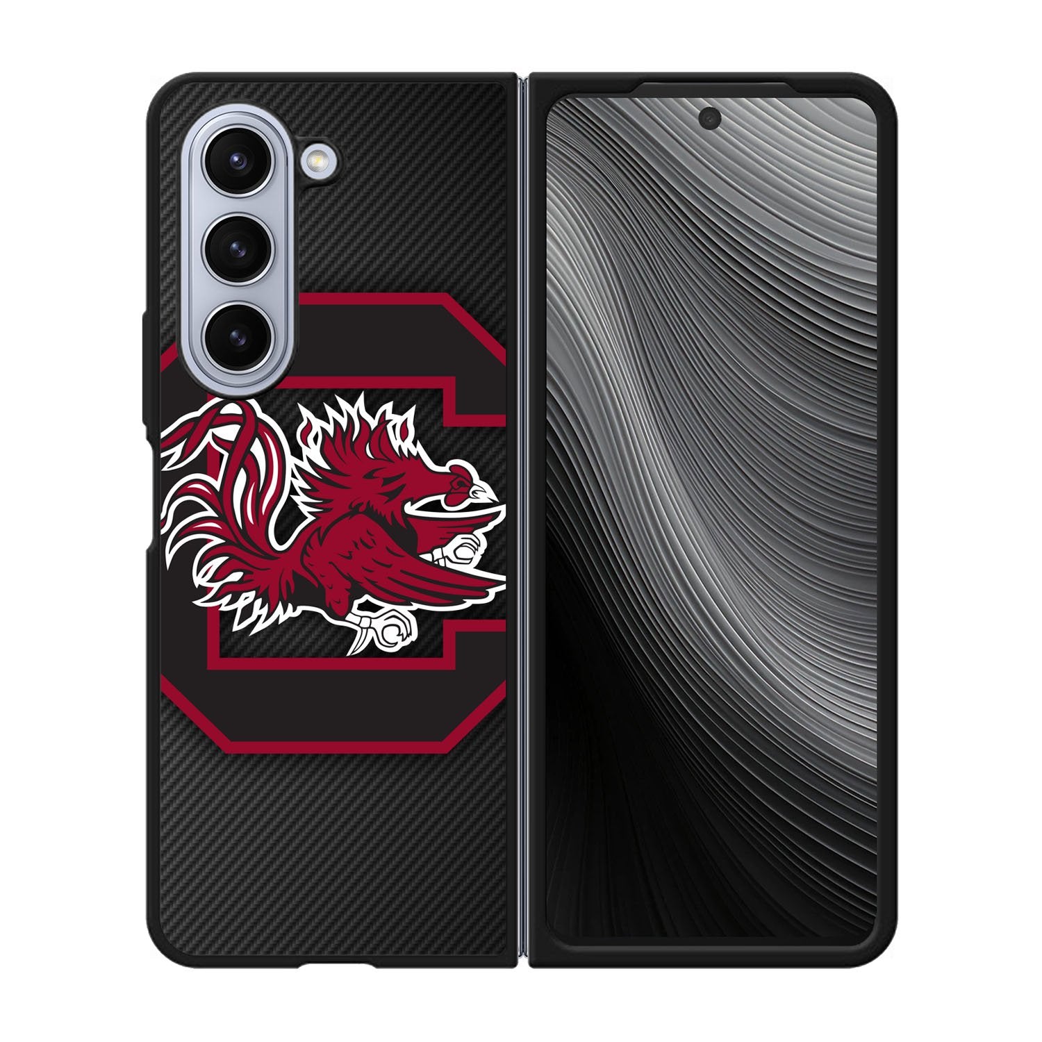 USC University of South Carolina Gamecocks Logo Case Samsung Galaxy z Fold 5 5G BC1790