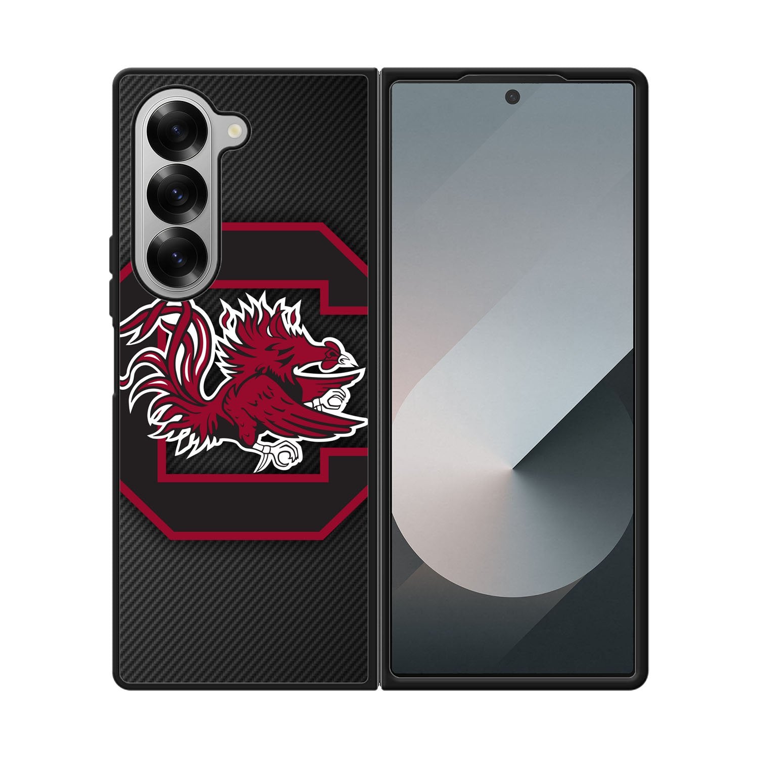 USC University of South Carolina Gamecocks Logo Case Samsung Galaxy Z Fold 6 5G BC1790
