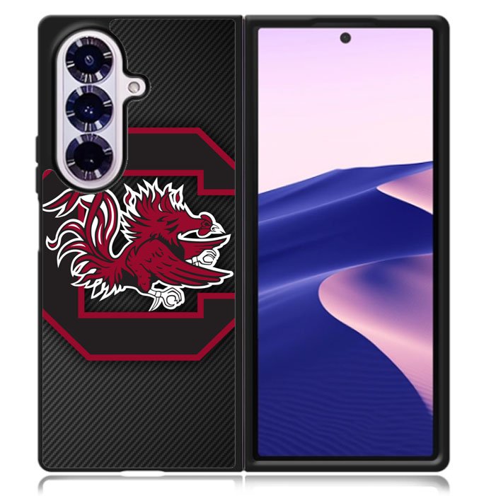 USC University of South Carolina Gamecocks Logo Samsung Galaxy Z Fold 7 5G Case BC1790