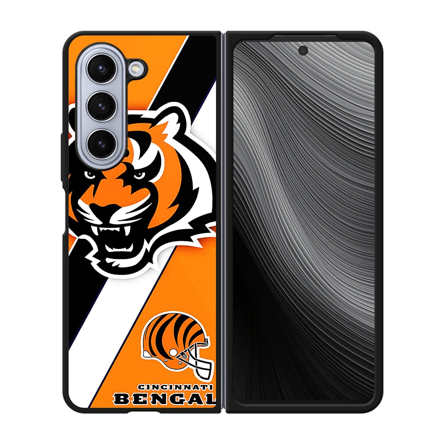 Cincinnati Bengals Orange Case Samsung Galaxy z Fold 5 5G BC1792