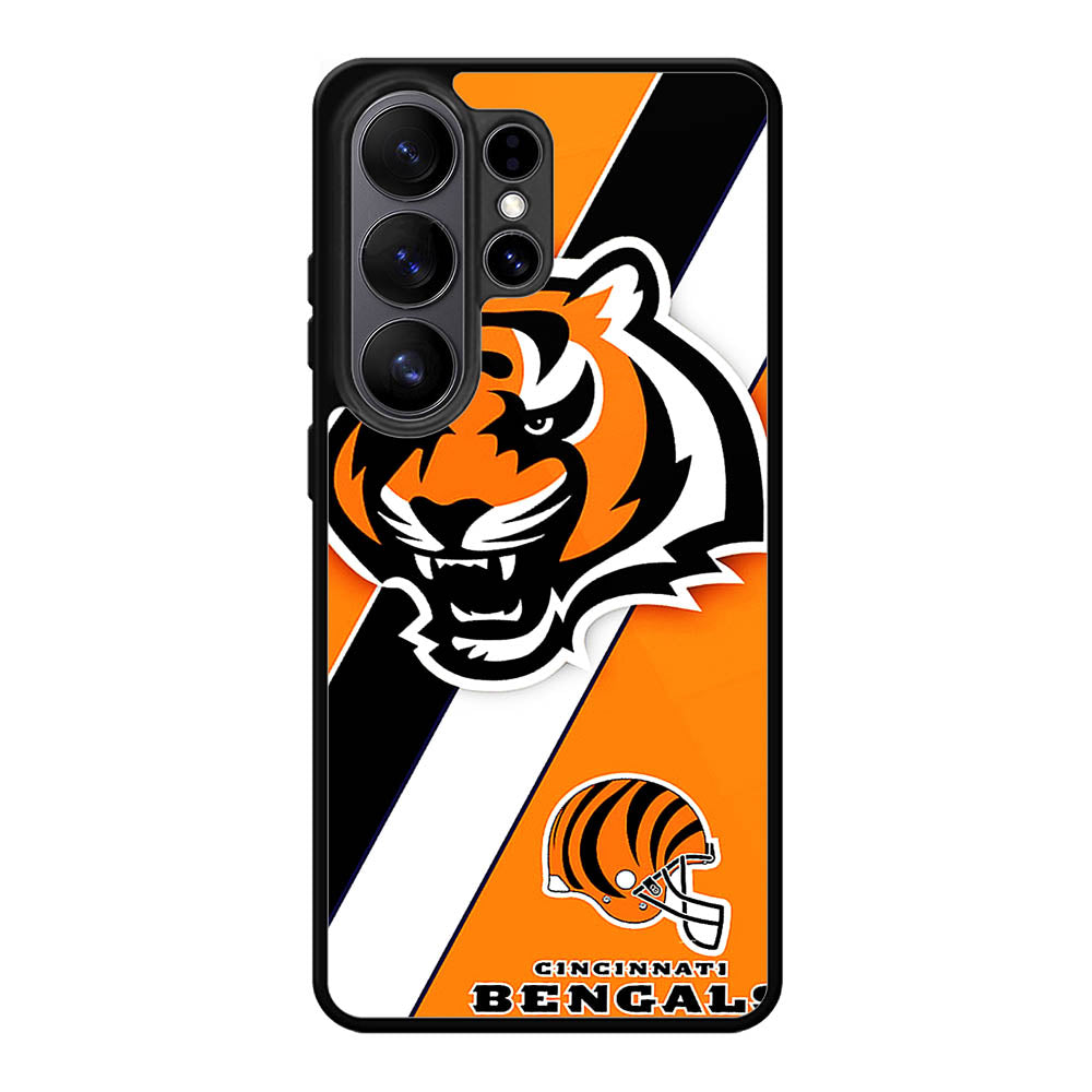 Cincinnati Bengals Orange Samsung Galaxy S26 Ultra Case BC1792