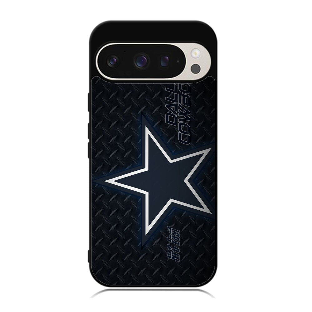 Metal NFL Dallas Cowboys NFL Team Logo Case Google Pixel 9 Pro XL BC1799