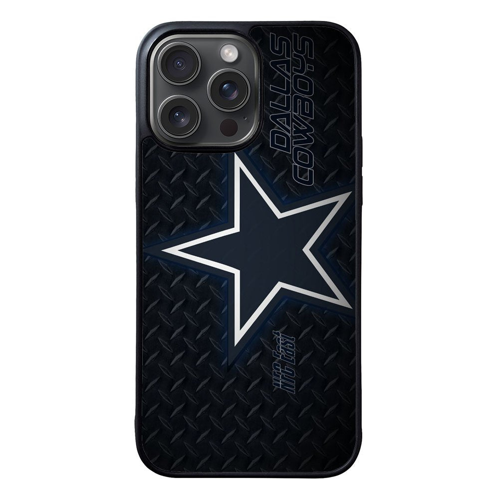 Metal NFL Dallas Cowboys NFL Team Logo Case iPhone 15 Pro BC1799