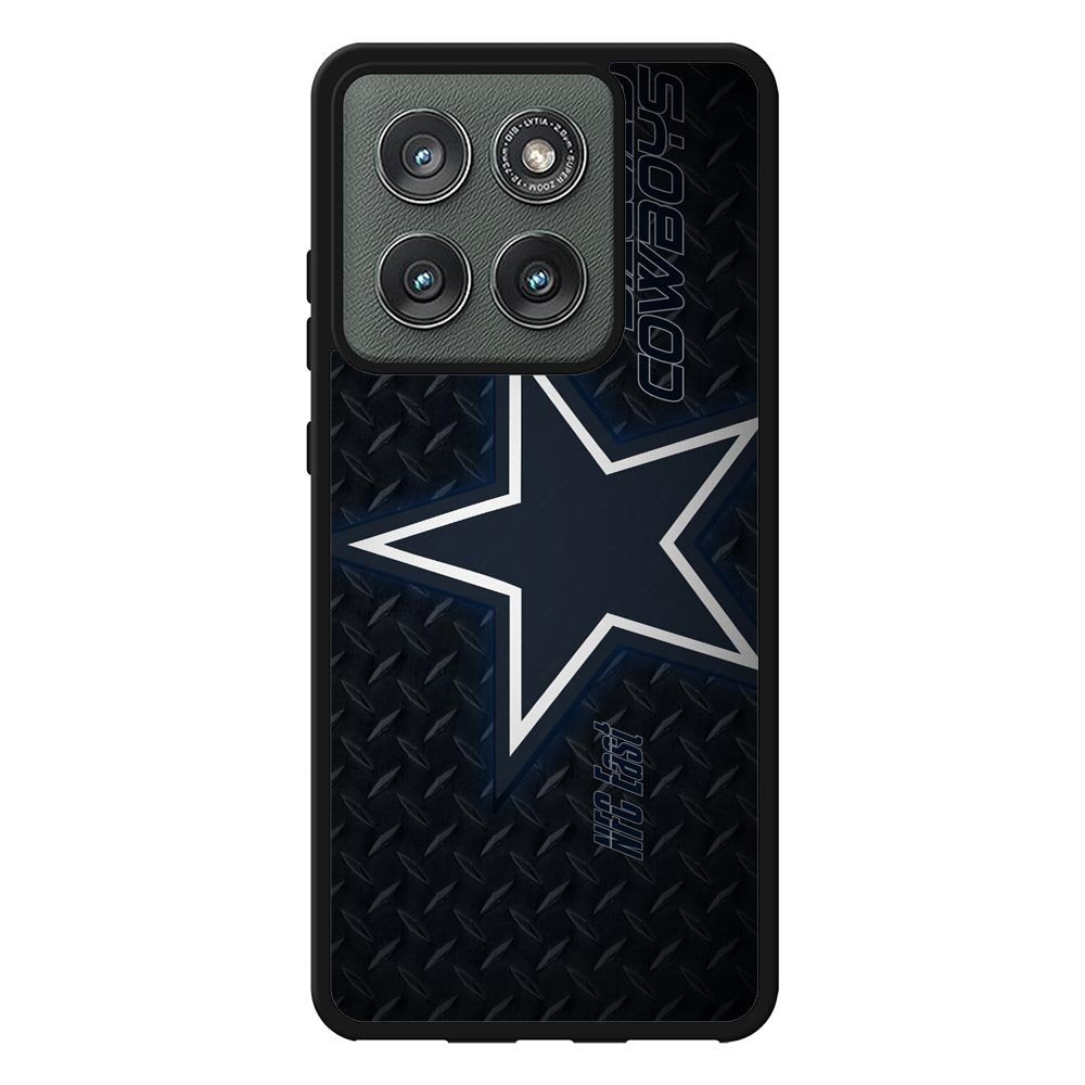 Metal NFL Dallas Cowboys NFL Team Logo Case Motorola Moto Edge 2025 BC1799