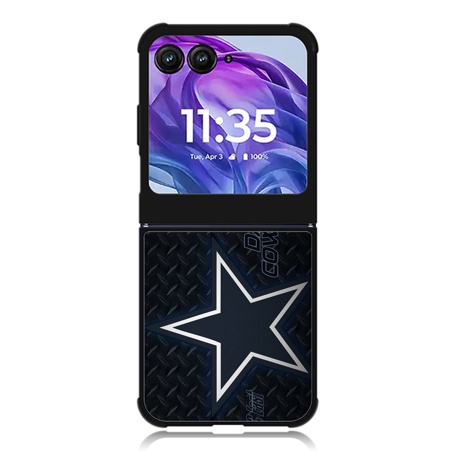 Metal NFL Dallas Cowboys NFL Team Logo Motorola Moto Razr 2024 , Moto Razr 50 Case FE1799