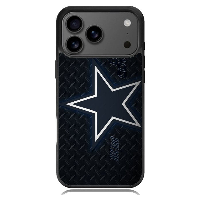 Metal NFL Dallas Cowboys NFL Team Logo iPhone 17 Pro Case BC1799