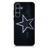 Metal NFL Dallas Cowboys NFL Team Logo Samsung Galaxy S25 FE Case BC1799