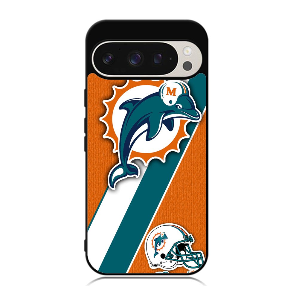 Miami Dolphins Coral Aqua Case Google Pixel 9 Pro XL BC1802
