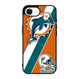 Miami Dolphins Coral Aqua iPhone 17e Case BC1802