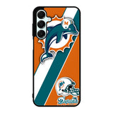Miami Dolphins Coral Aqua Samsung Galaxy A16 Case BC1802