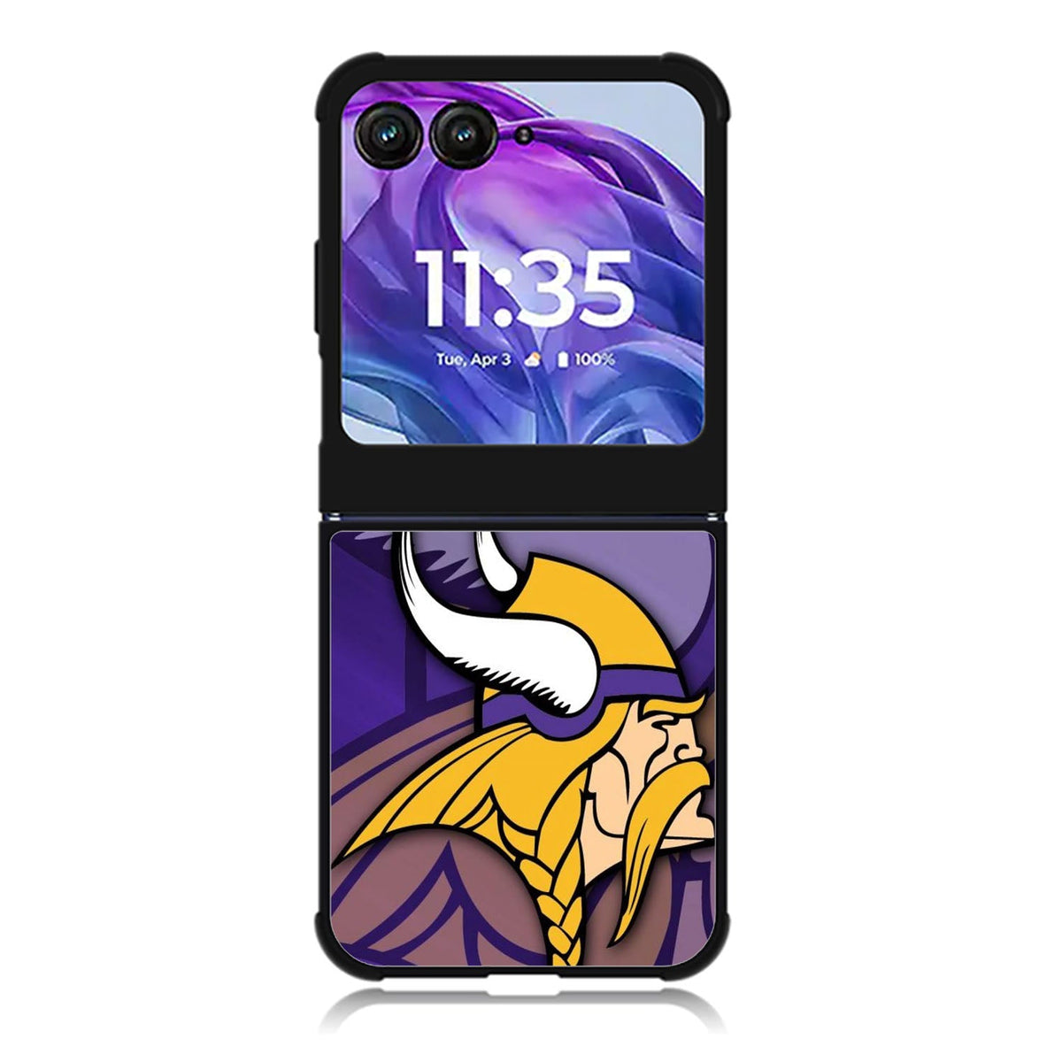 NFL MINNESOTA VIKINGS Motorola Moto Razr 2024 , Moto Razr 50 Case FE1803