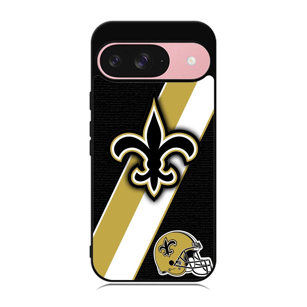 New Orleans Saints Black Old Gold Case Google Pixel 9 BC1804