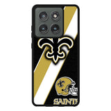 New Orleans Saints Black Old Gold Case Motorola Moto Edge 2025 BC1804