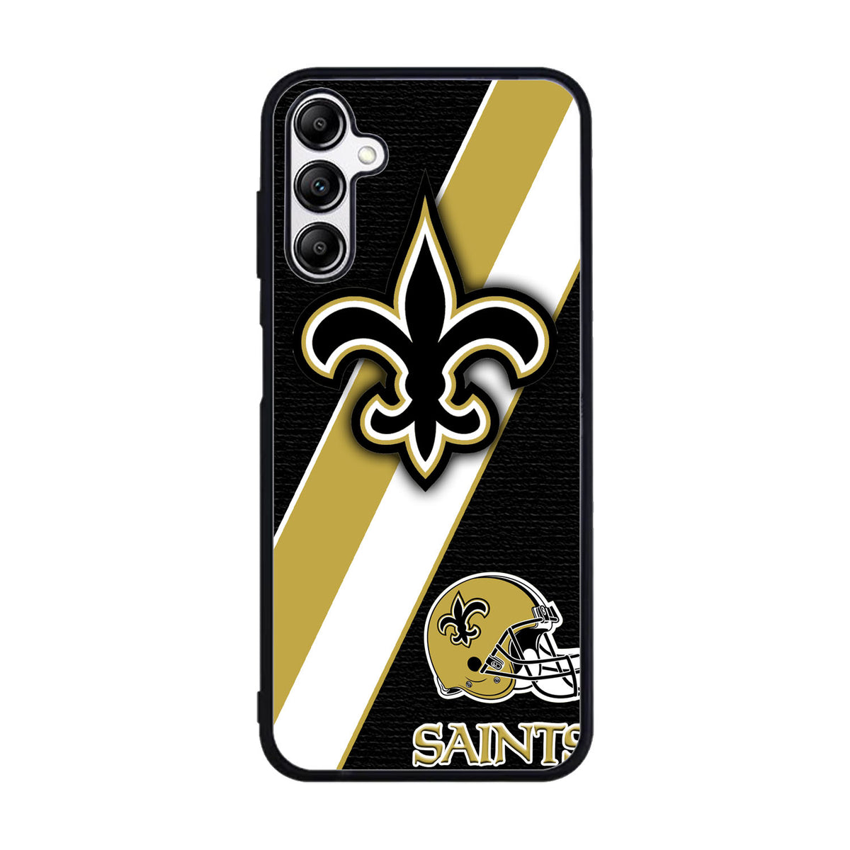 New Orleans Saints Black Old Gold Case Samsung Galaxy A15 BC1804