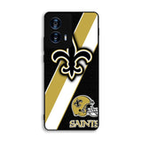New Orleans Saints Black Old Gold Motorola Moto G Power 5G 2024 Case BC1804