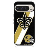 New Orleans Saints Black Old Gold Google Pixel 10 | Google Pixel 10 Pro Case BC1804