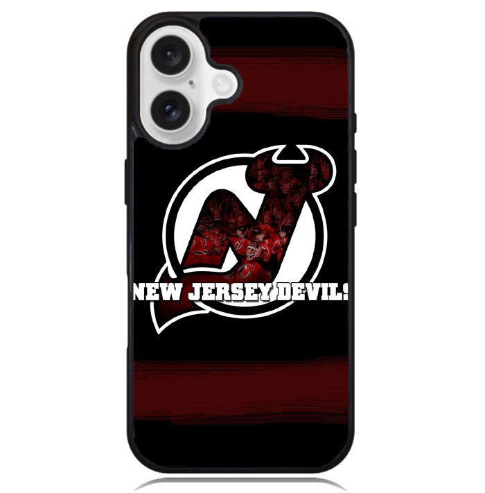 New Jersey Devils NHL Team Logo1 Case iPhone 16 BC1805