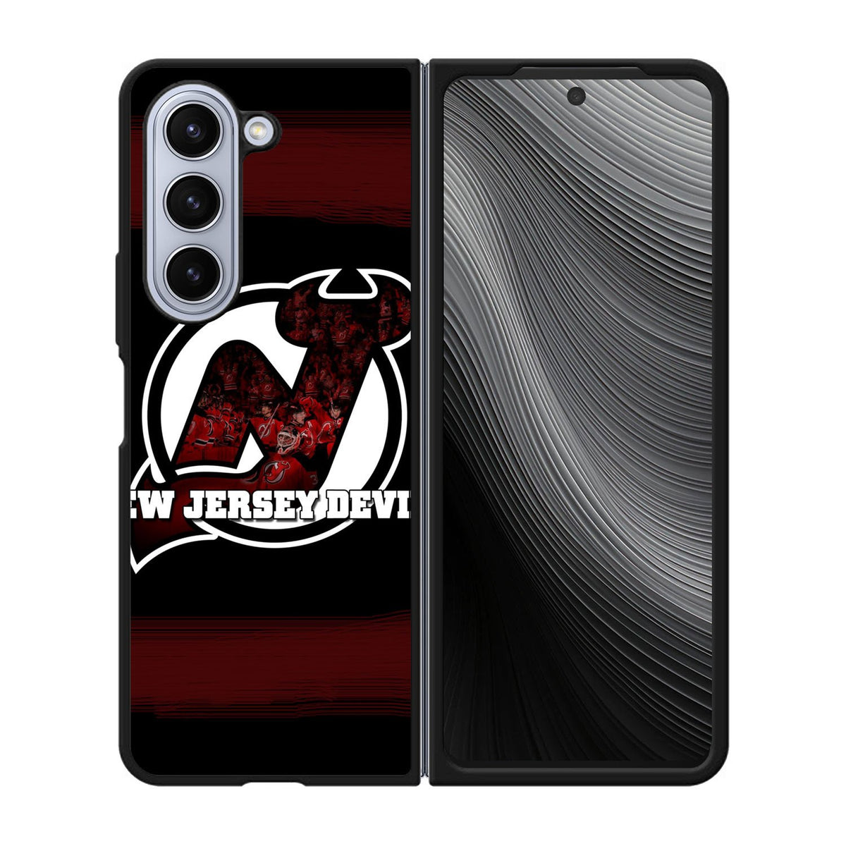 New Jersey Devils NHL Team Logo1 Case Samsung Galaxy z Fold 5 5G BC1805